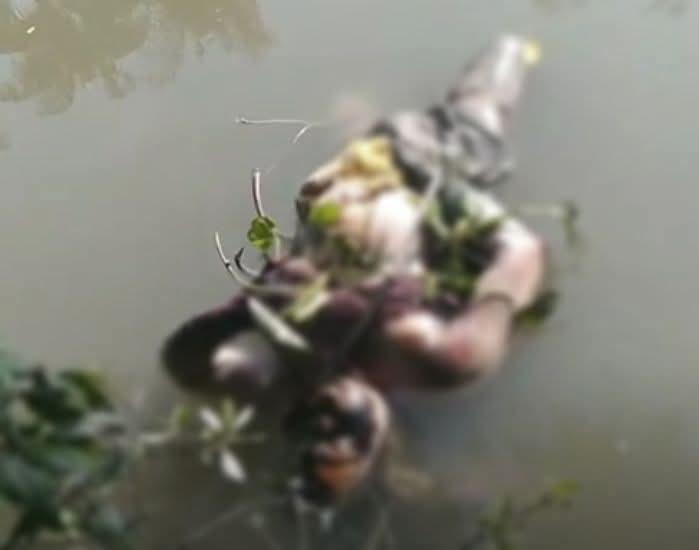 খাল থেকে হাত-পা বাঁধা অজ্ঞাত ব্যক্তির মরদেহ উদ্ধার - Chief TV