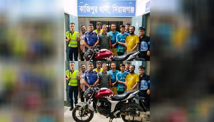জিপিএস ট্র্যাকিংয়ে দুই ঘণ্টায় উদ্ধার হারানো মোটরসাইকেল - Chief TV