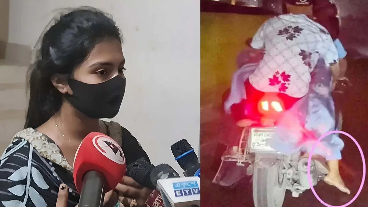 ‘আমি নিজেই মদ খেয়েছি’ বললেন বাইকে দুই তরুণের মাঝে বসা সেই তরুণী - Chief TV