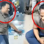 নৌ পুলিশ কর্মকর্তার মদ্যপ অবস্থায় মাতলামি, ভাইরাল ভিডিও