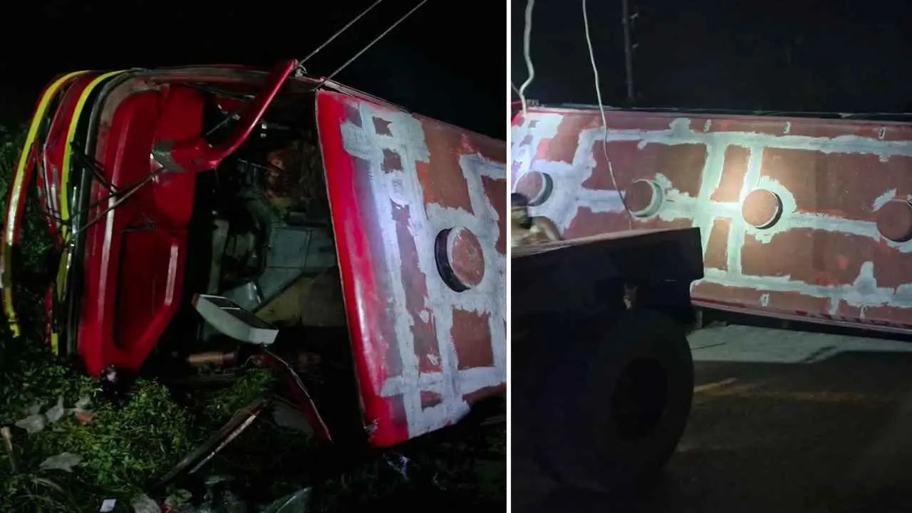 ঢাকা-চট্টগ্রাম ‍মহাসড়কে বাস উল্টে নিহত ১, আহত ১০ - Chief TV