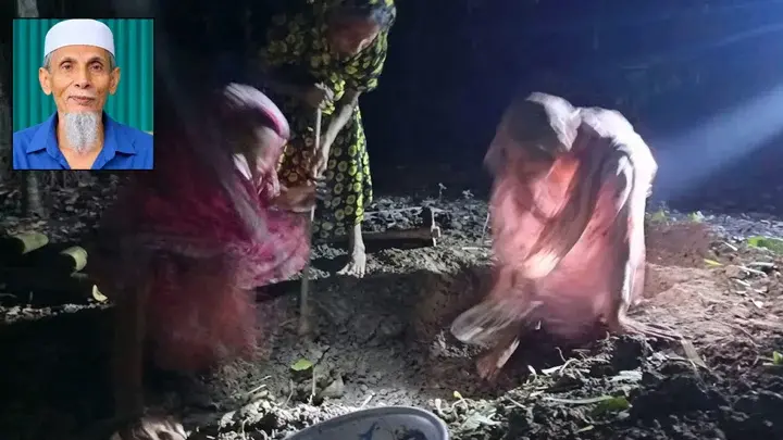 সাঈদীর মামলার বাদীর দাফনে আসেনি কেউ, কবর খুঁড়লেন স্ত্রী-মেয়ে-বোন - Chief TV