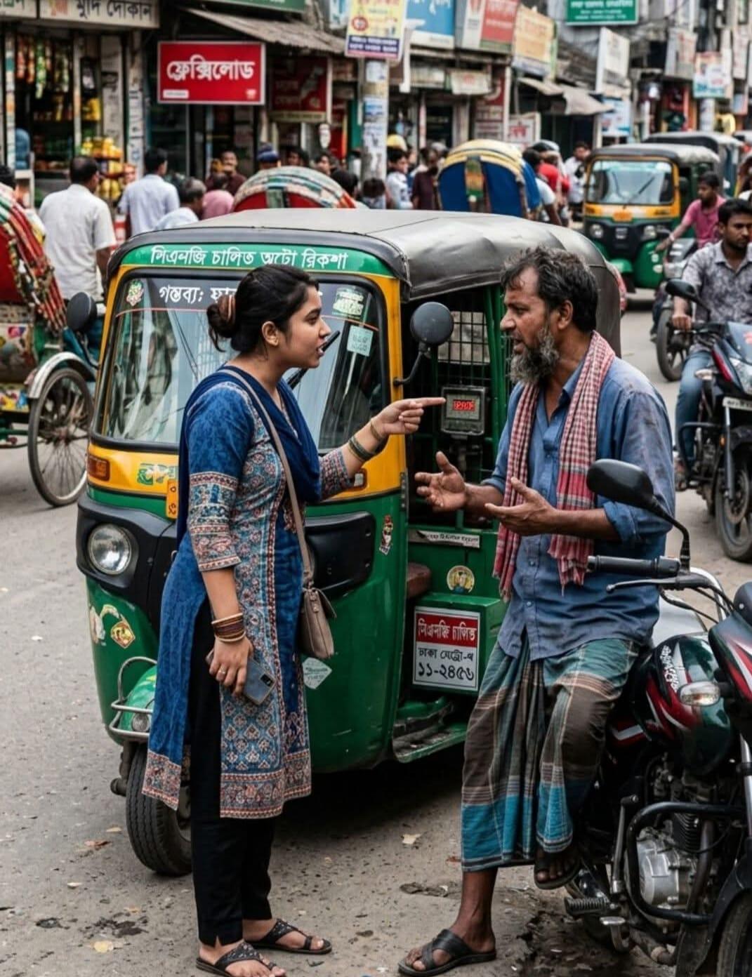 কাজিপুরে সিএনজি ভাড়ার নৈরাজ্য চরমে, অতিষ্ঠ সাধারণ মানুষ - Chief TV