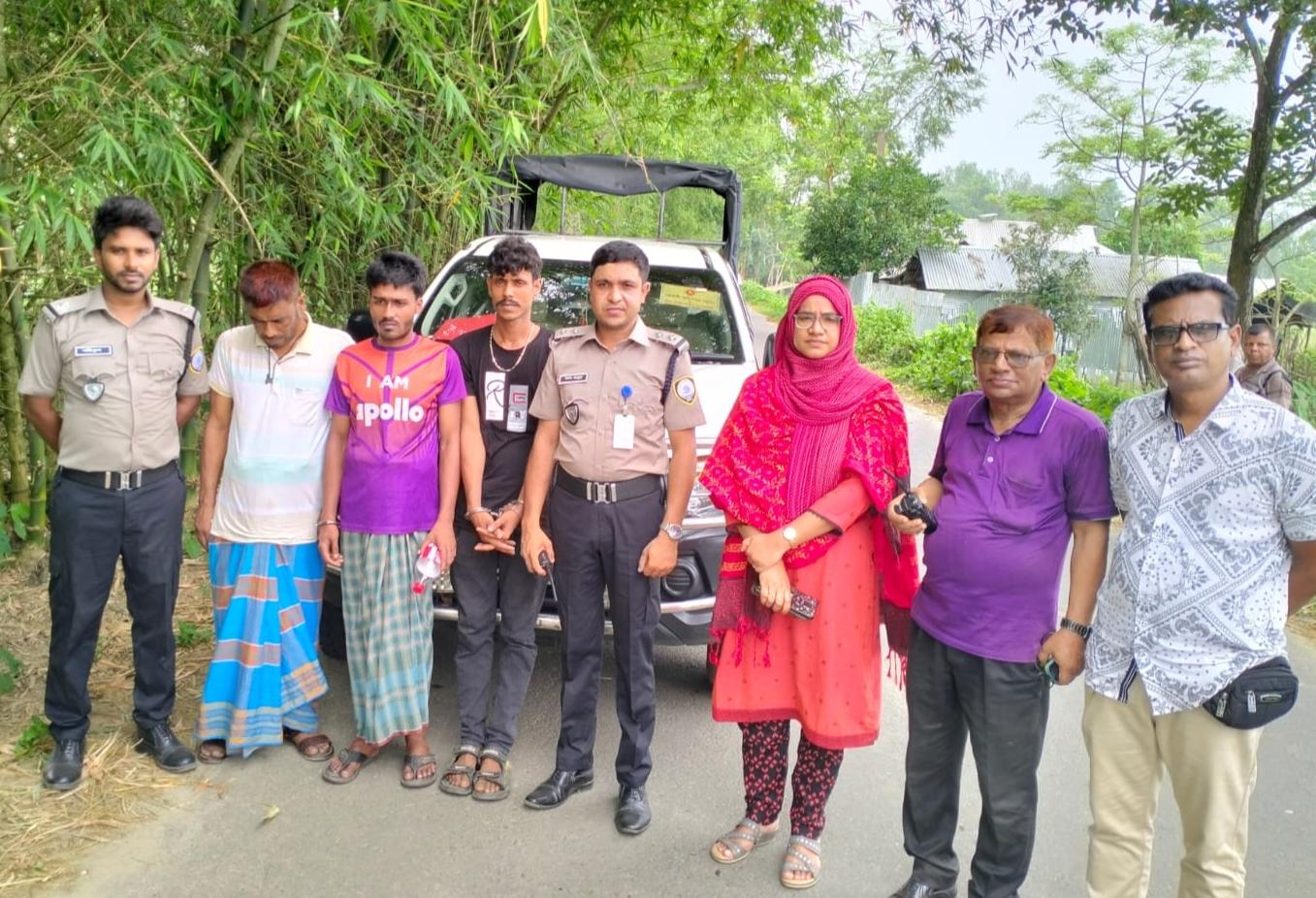 বকশীগঞ্জে মাদক সেবী আটক, ভ্রাম্যমাণ আদালতে মাধ্যমে ৩ জনের জেল - Chef TV